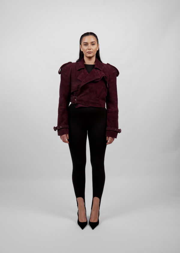 buvaia skórzana ramoneska damska