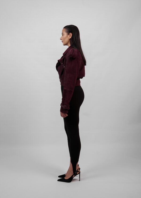 buvaia skórzana ramoneska damska