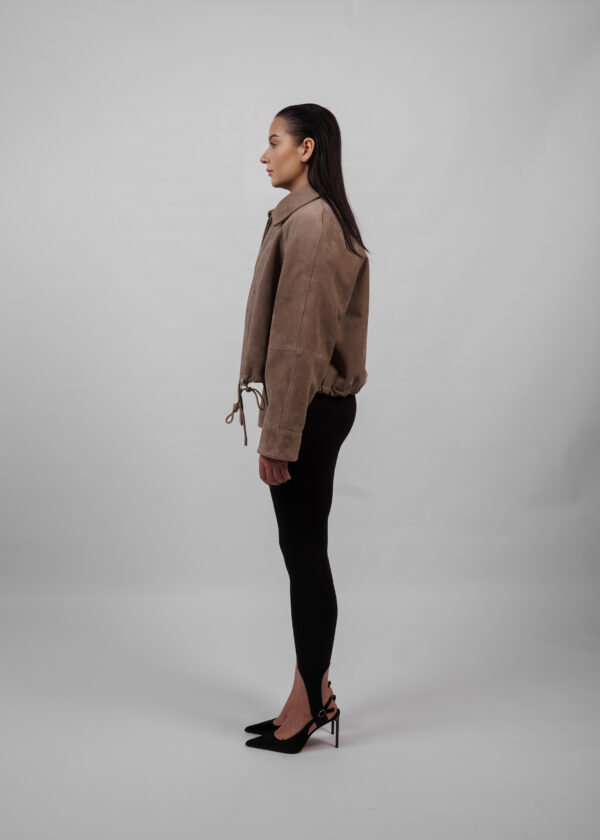 BUVAIA kurtka skórzana boxy